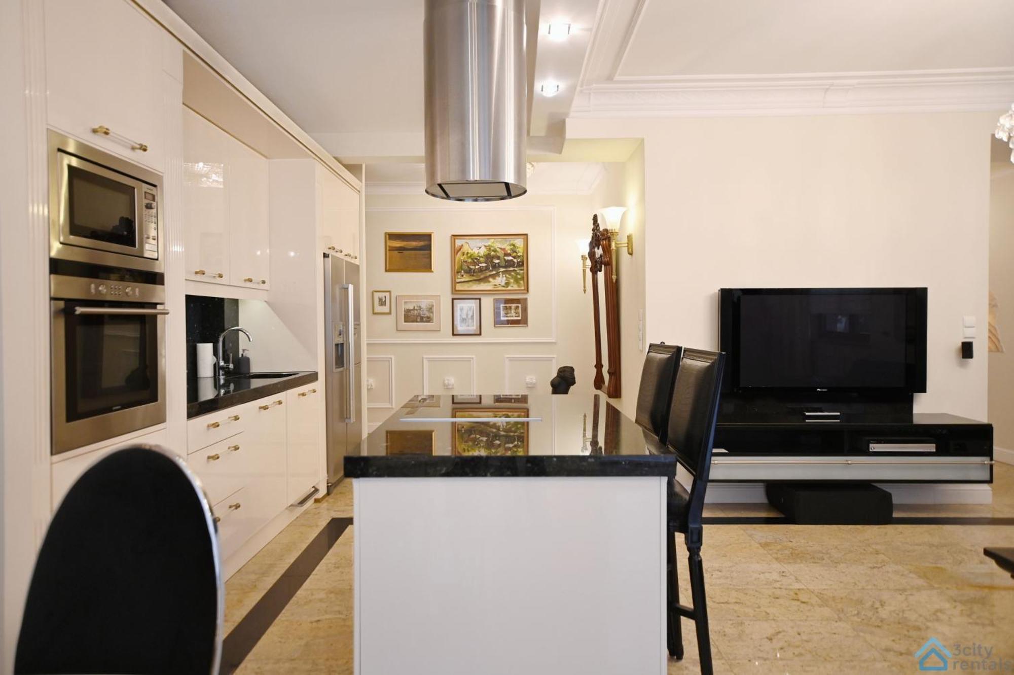 Large And Luxury 3City Apartment In Gdansk With Two Terraces By Noclegi Renters Ngoại thất bức ảnh