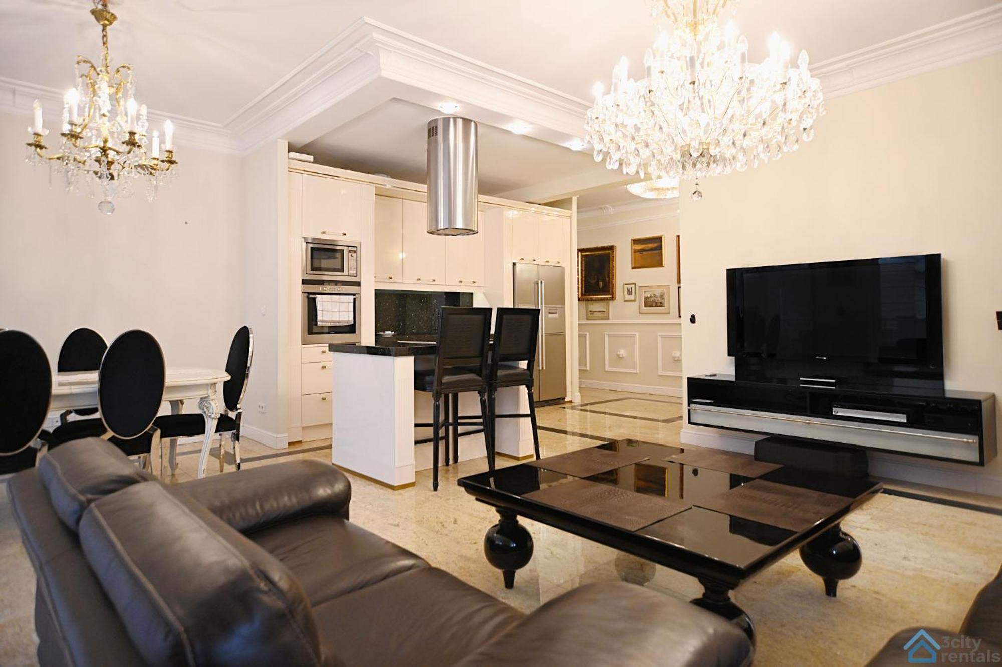 Large And Luxury 3City Apartment In Gdansk With Two Terraces By Noclegi Renters Ngoại thất bức ảnh